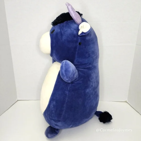 PERNI 🦬 18" Navy Blue Highland Cow HugMee Original Squishmallow ☆ NWOT ☆